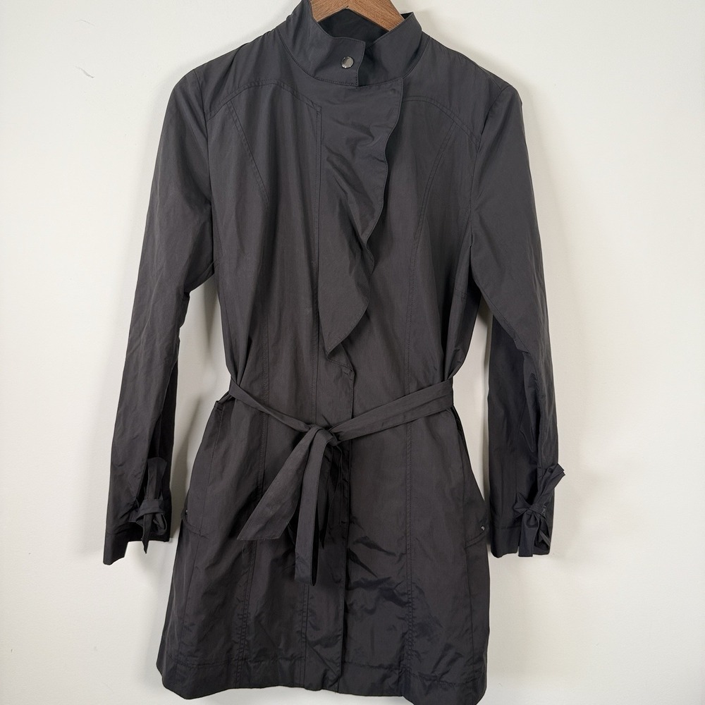 COLE HAAN Jacket Water Resistant  size M black water resistant‎ packable ra